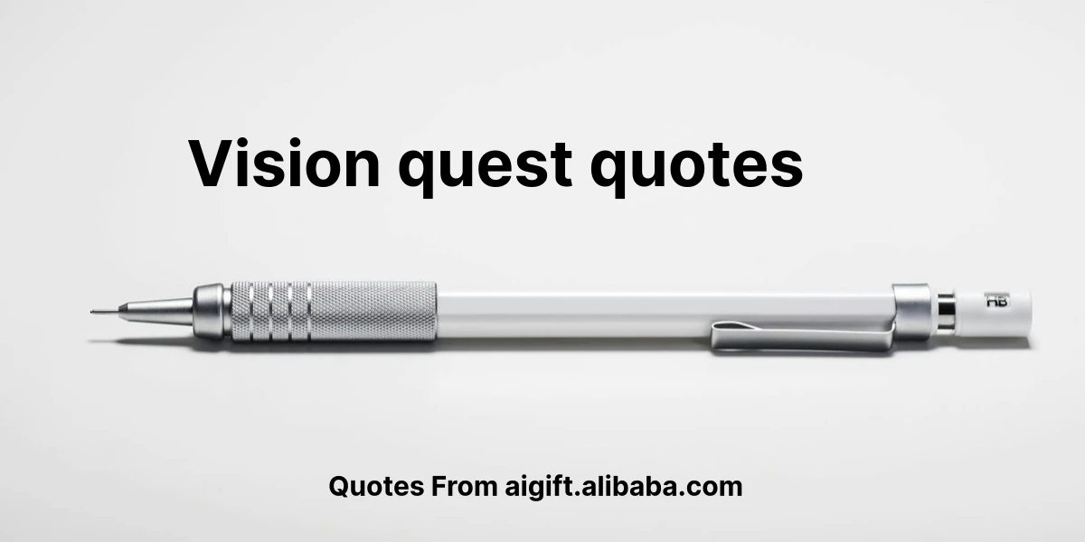 vision quest quotes