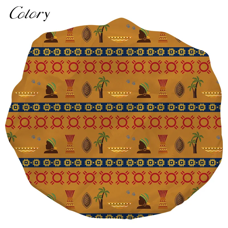 

Colory Plastic Rain Best Satin Bonnet Wholesale, Customized color