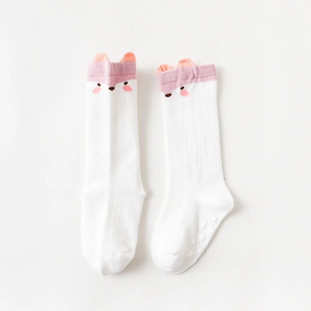 

Hot sales New design Kid socks 100% cotton Thick socks Crawling socks manufacturer