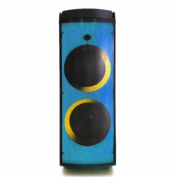 

12 inch powerful Portable Outdoor Karaoke Blue tooth Speaker with wireless Microphone and light effects partybox 1000