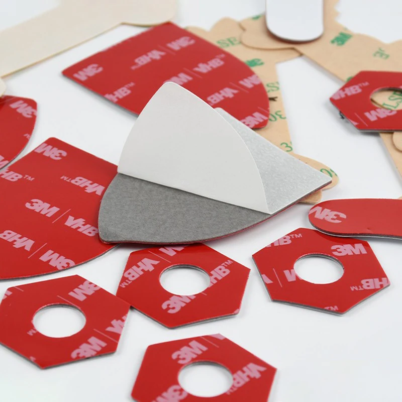 Custom Die Cut Grey Heavy Duty Nano Pad Mounting Sticky Acrylic Foam Double Sided Self Adhesive Tape