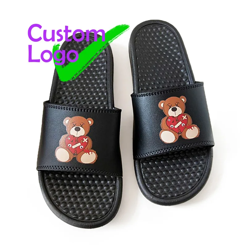 

Plastic Bathroom Slippers Chanclas De Bambu Mubet Jelly Slides Customized Chanclas De Playas Femenina Zapatillas 2021 summer