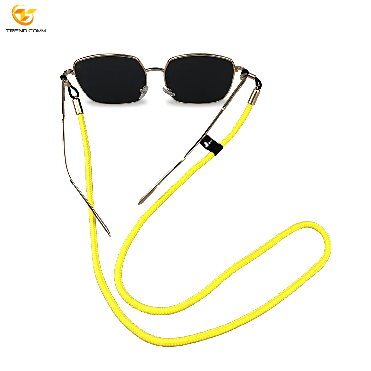 

Stock Colorful Polyester Sunglasses Cord Customized Accessories Neck Chain Holder Eyewear