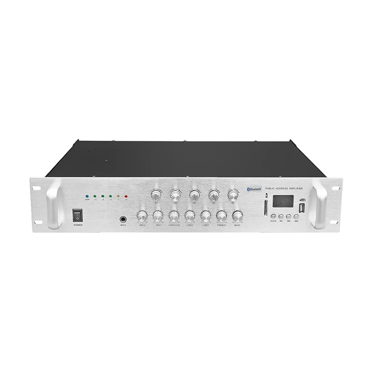 250w 5 Channels Bt Power Amplifier Professional Pa Amplifier - Buy Pa ...