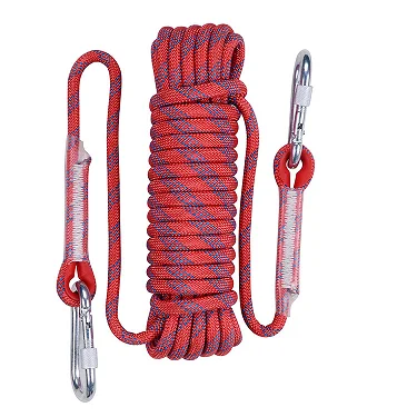 

Hot Sale Braided Static Climbing Ropes Safety Ropes climbing rope outdoor, Customized color