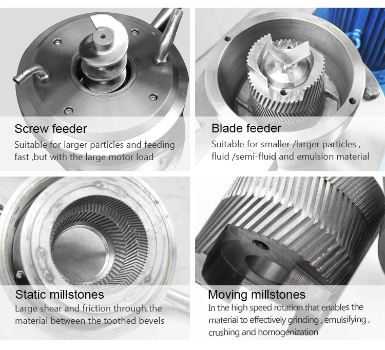 chocolate homogenizer for nut colloid mill