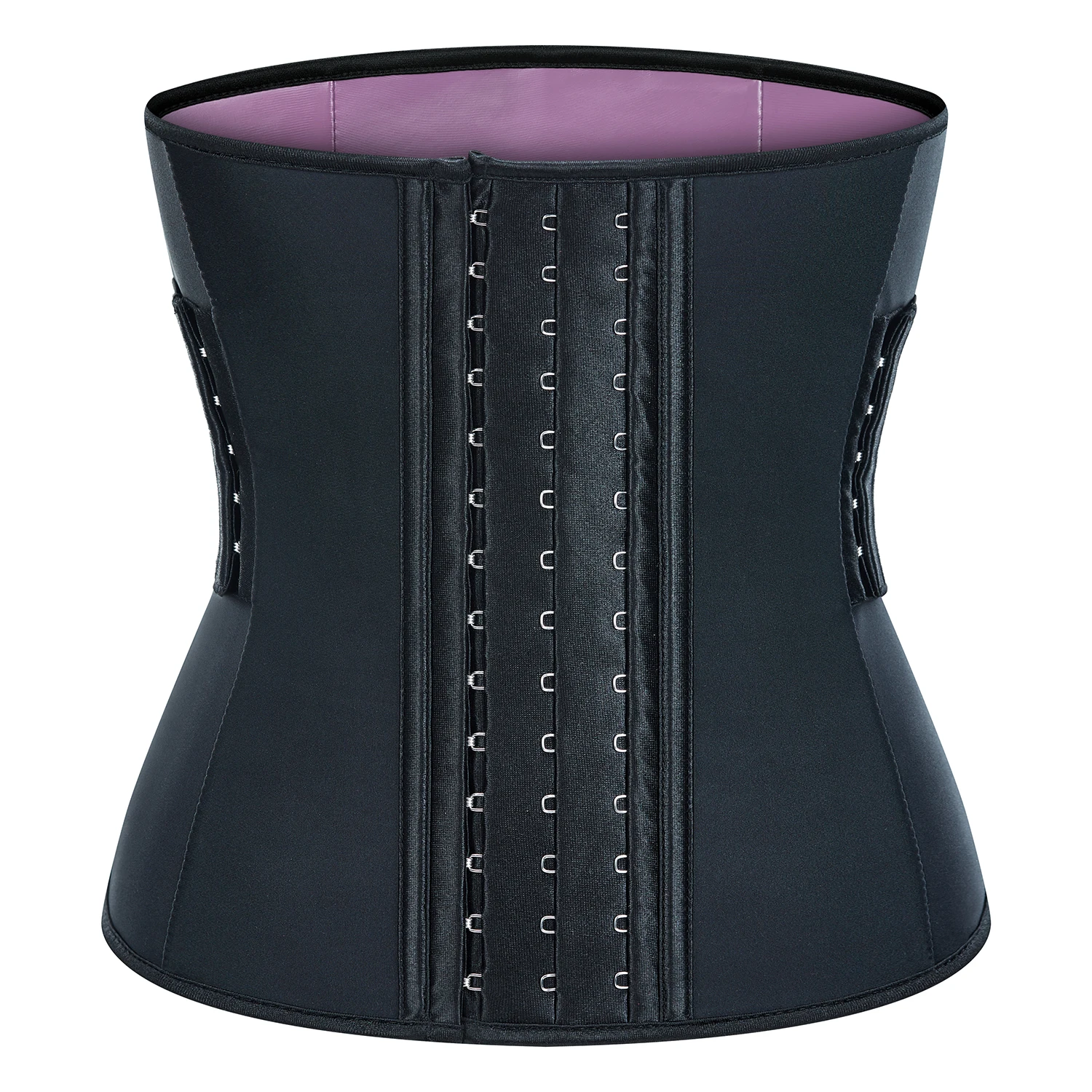 

SLIGHT BUILD body shaper Women's Sexy Latex waist trainers Excellent binding force 25 Steel Boned Corset, Purple