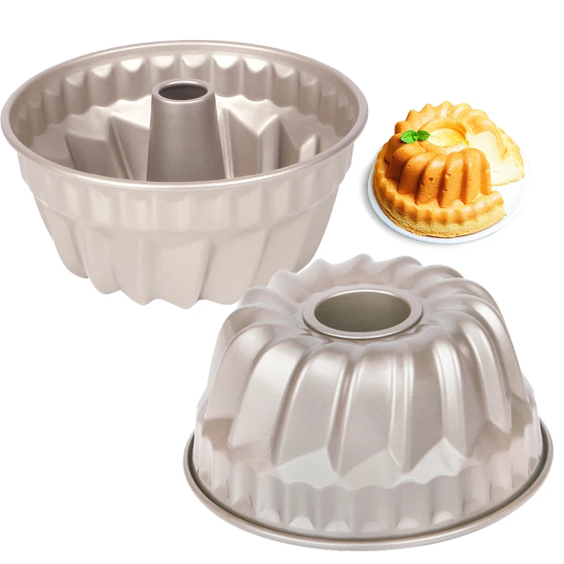 

Carbon Steel non-stick bundt cake pan mold for baking