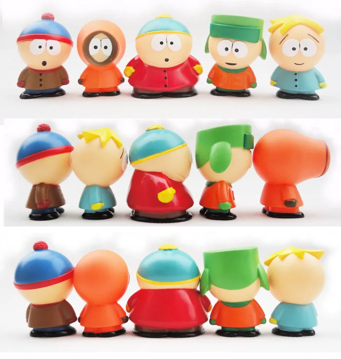 

Factory Plastic PVC Toys Art Figurine Cartoon Anime Figure 3D Toy South Park Action Figure