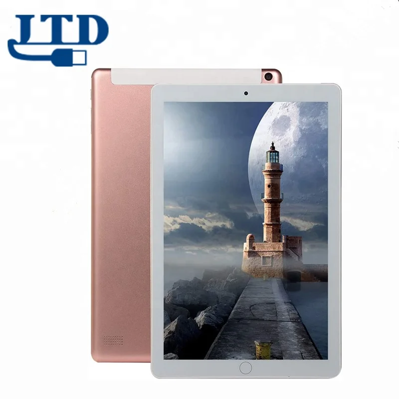 

10 Inch Android Tablet 16GB Hard Drive Capacity 3G Call Tablet Phone Gaming WiFi Pink (6G+64G) European Standard