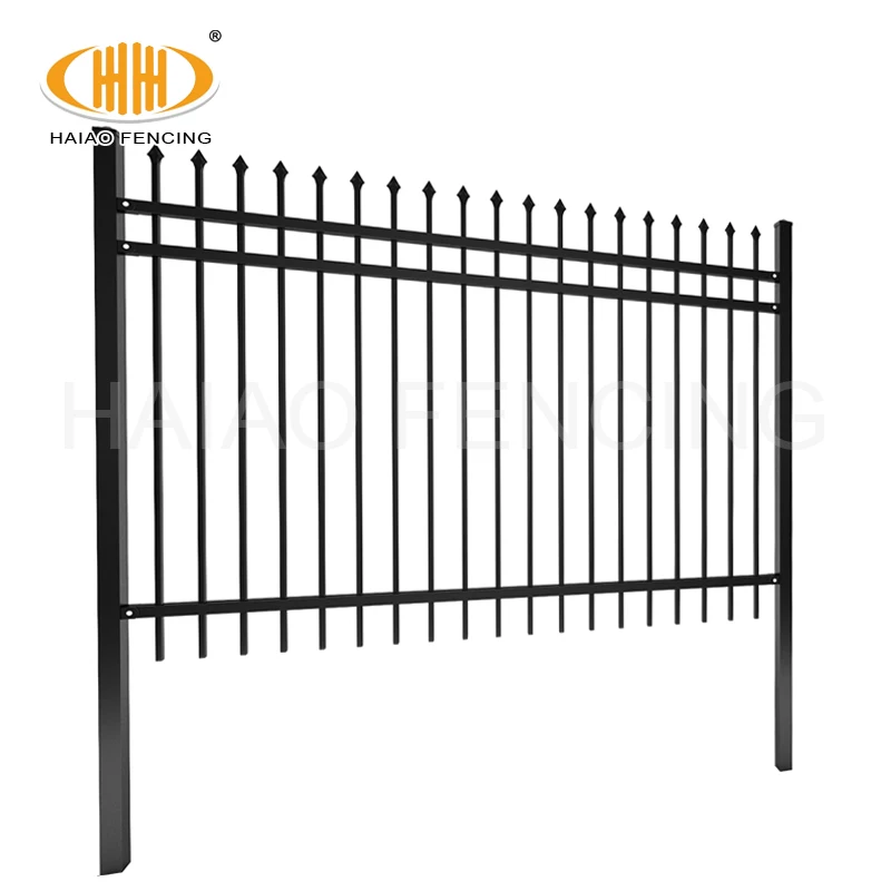 

galvanized tubular steel matting fence, models wrought iron fence price