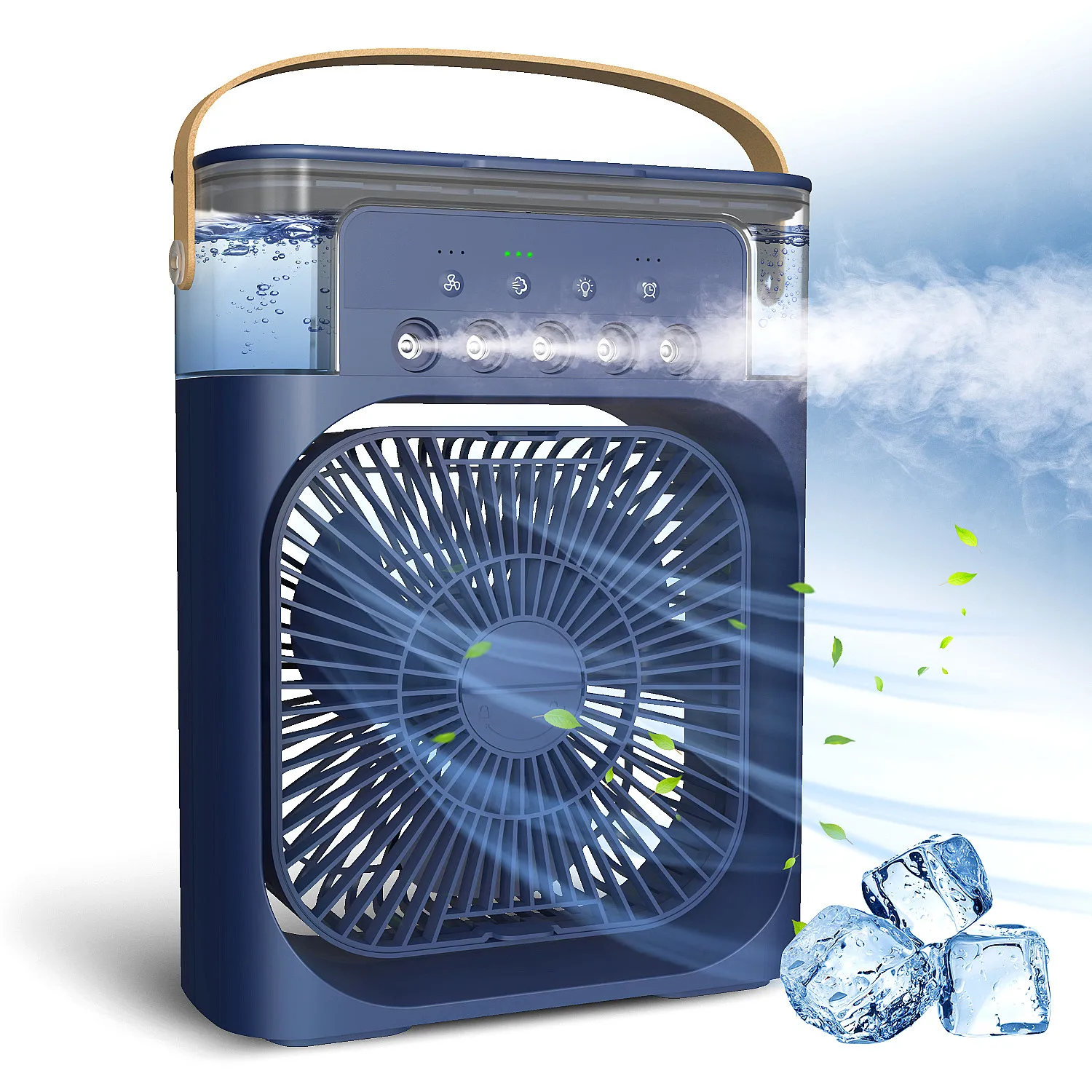 

10W portable air conditioner table mini personal space air cooler with USB power