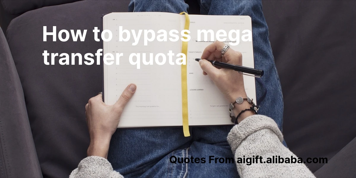 how to bypass mega transfer quota