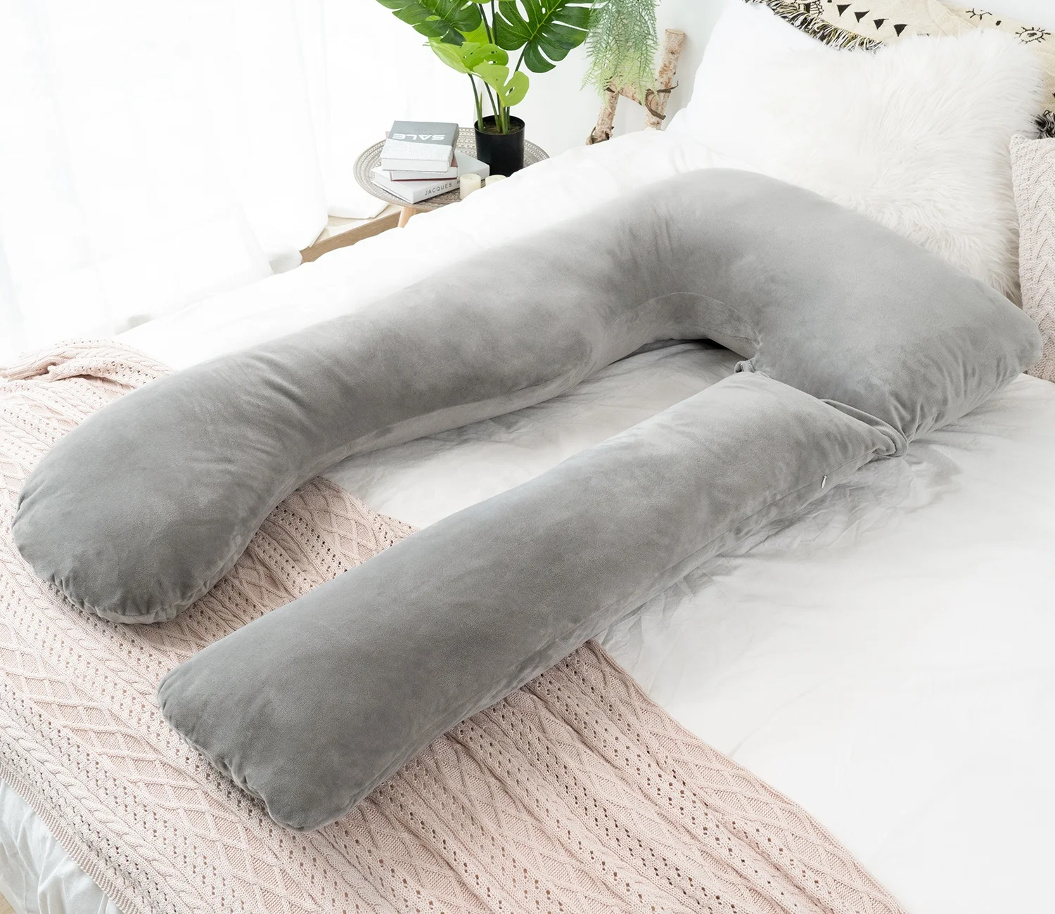 Supplier U Shaped Full Body Pregnancy Pillow For Mom Detachable China