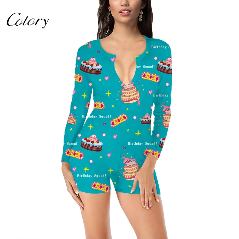 

Colory Zipper Black Pizza Onesie Wholesale Woman Onesie, Picture shows