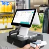 new retail Dual screen 15" android pos with printer/pos terminal android/android pos device