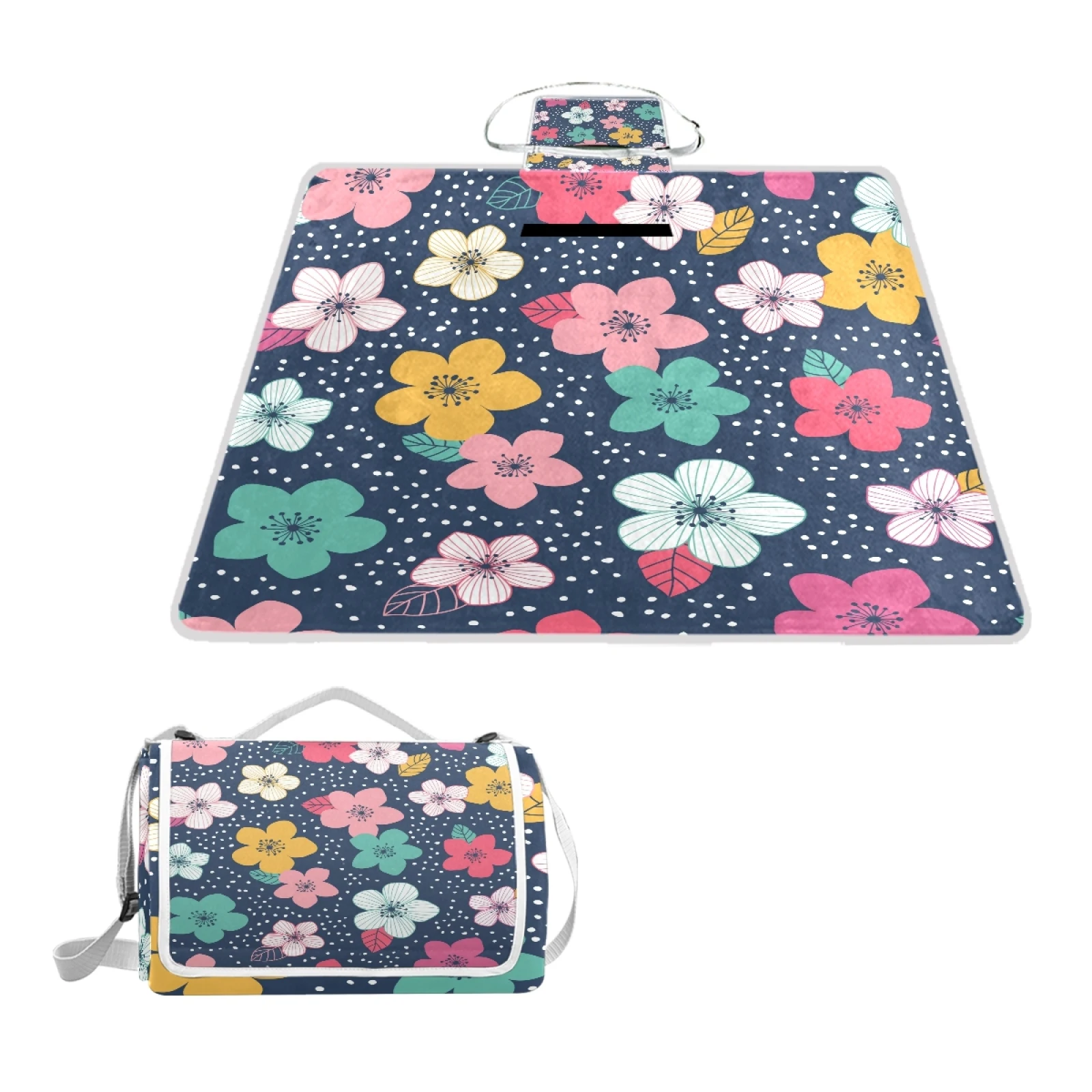 

Cheaper Customized Print Outdoor Portable Foldable Waterproof Picnic Blanket On Sales