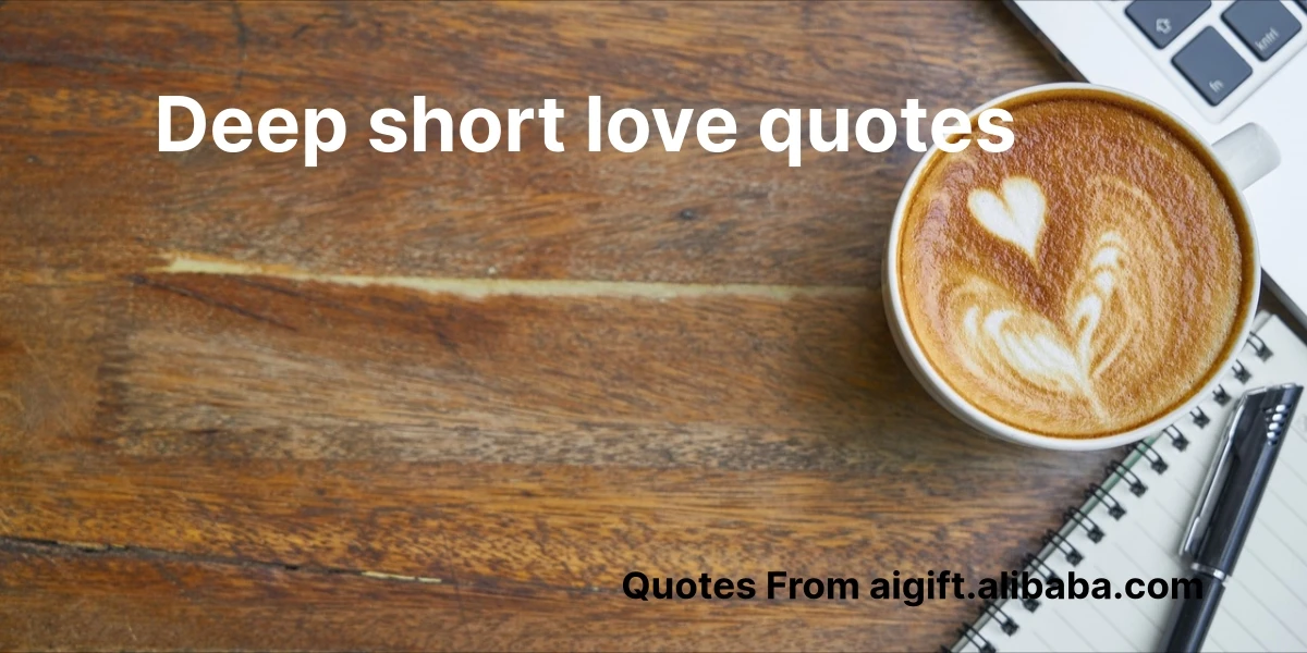 deep short love quotes