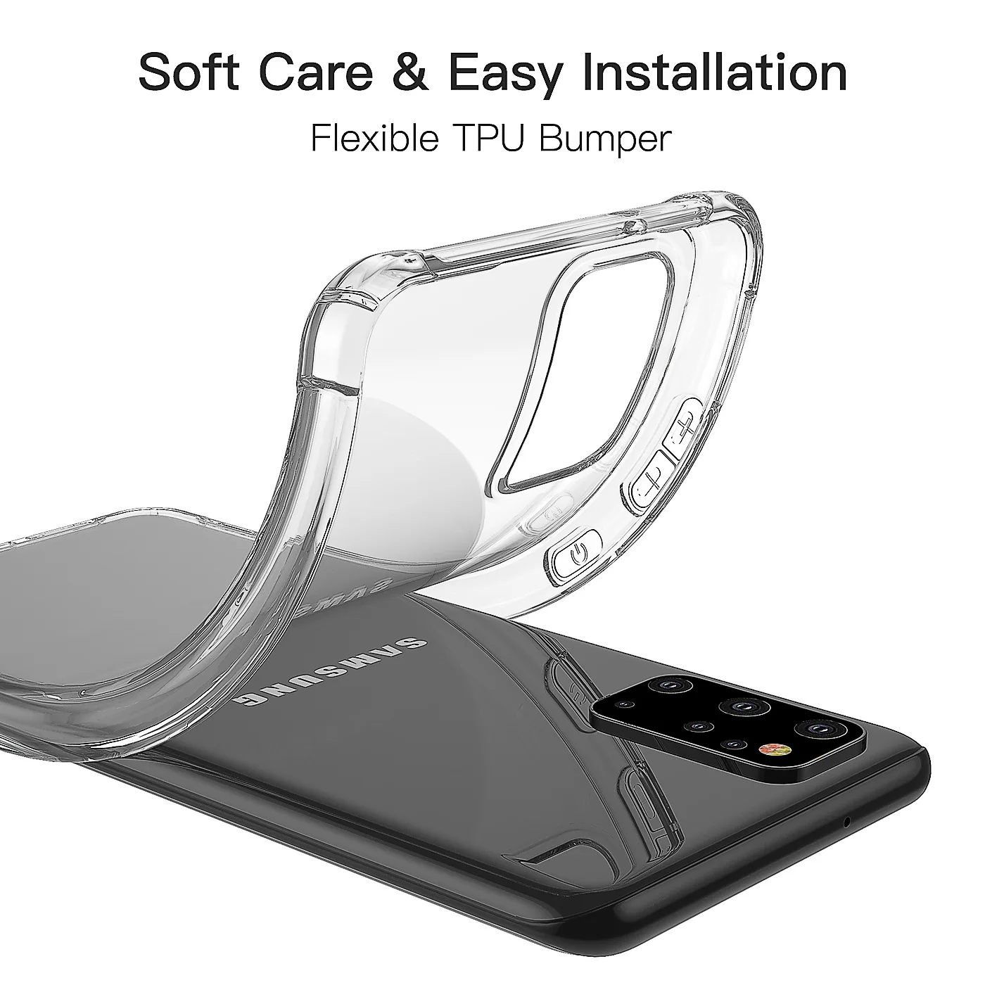 S Case Amazon Hot Sell Transparent Tpu High Protective Mobile Accessories Phone Case For Samsung Galaxy S Plus Buy Transparent Case Tpu Case Air Cushion Amour Product On Alibaba Com