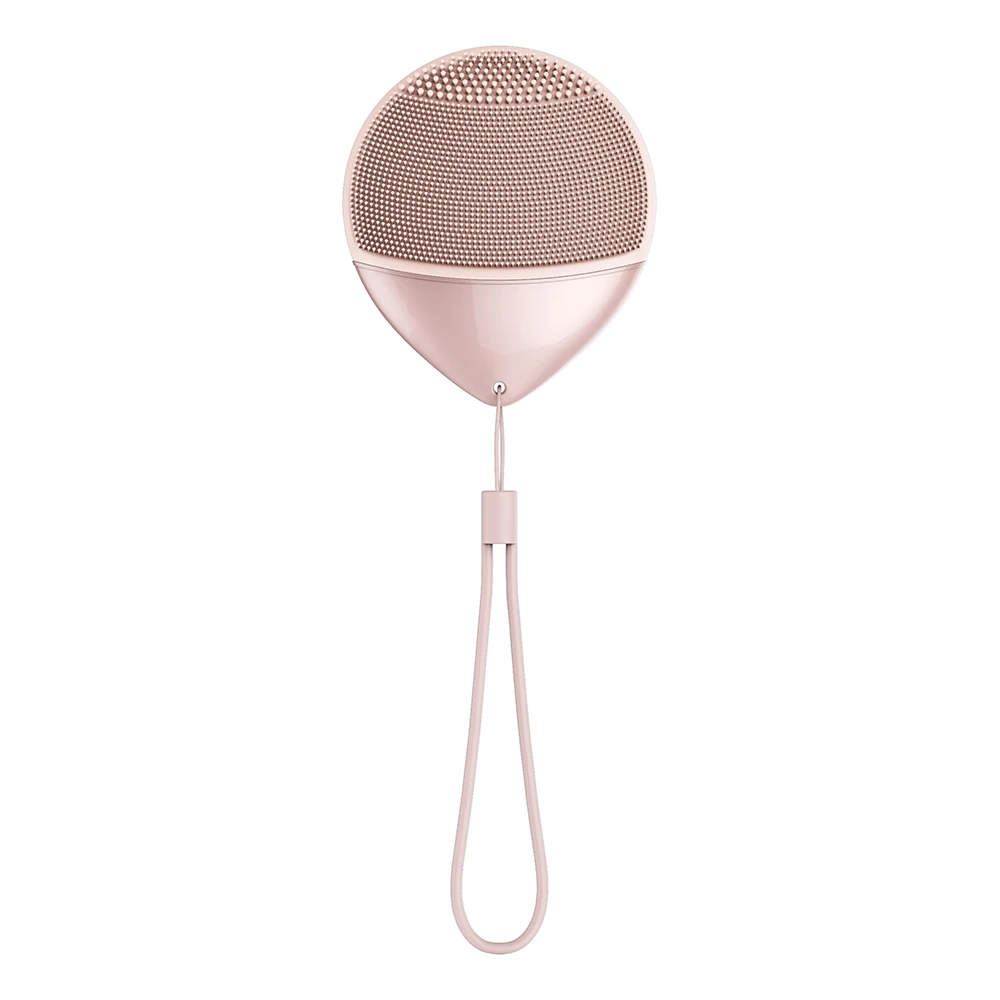 

Waterproof Rechargeable Silicone face Brush Cleaner Facial Cleansing Brush, Pink/blue/yollew/black/green/customized