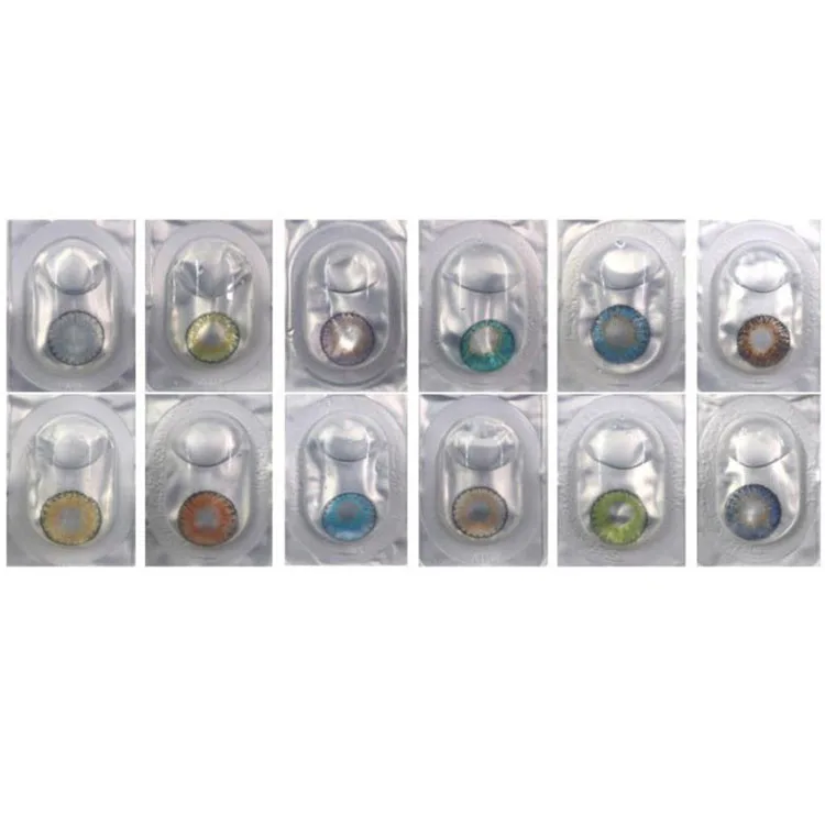 

European Women Beauty Eye Colored Contact Lenses Fashion Brown Wholesale Color Daily Contact Lens