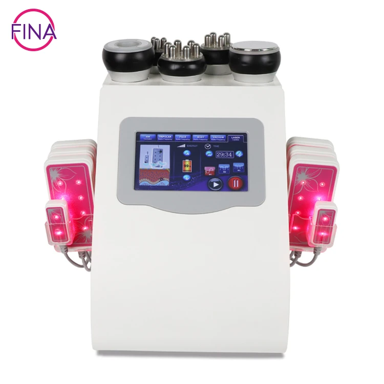 

newest products 2020 lipo laser slimming cavitation rf 6 in 1 ultrasonic cavitation vacuum beauty machine