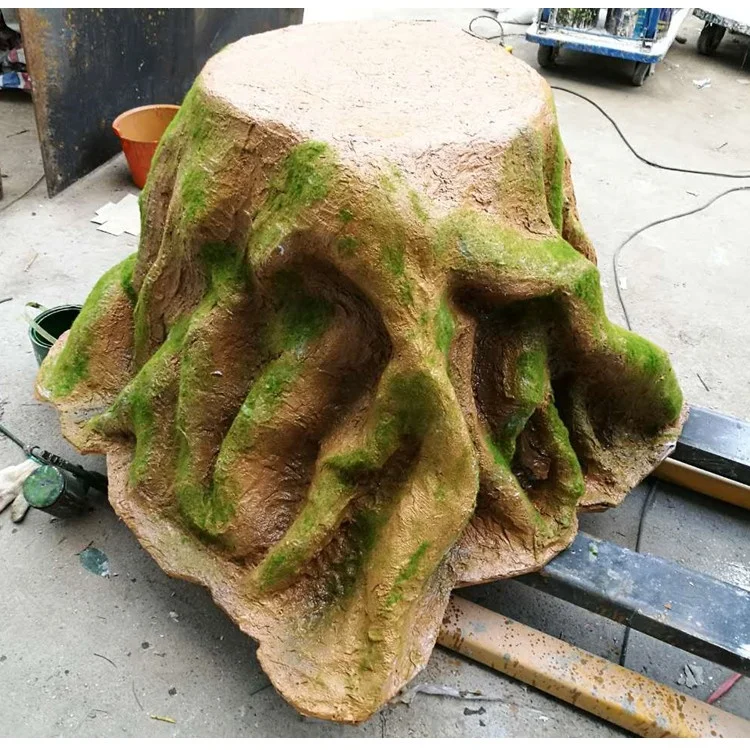 Fiberglass Products Props Cheap Artificial Tree Dry Stumps Fake Tree