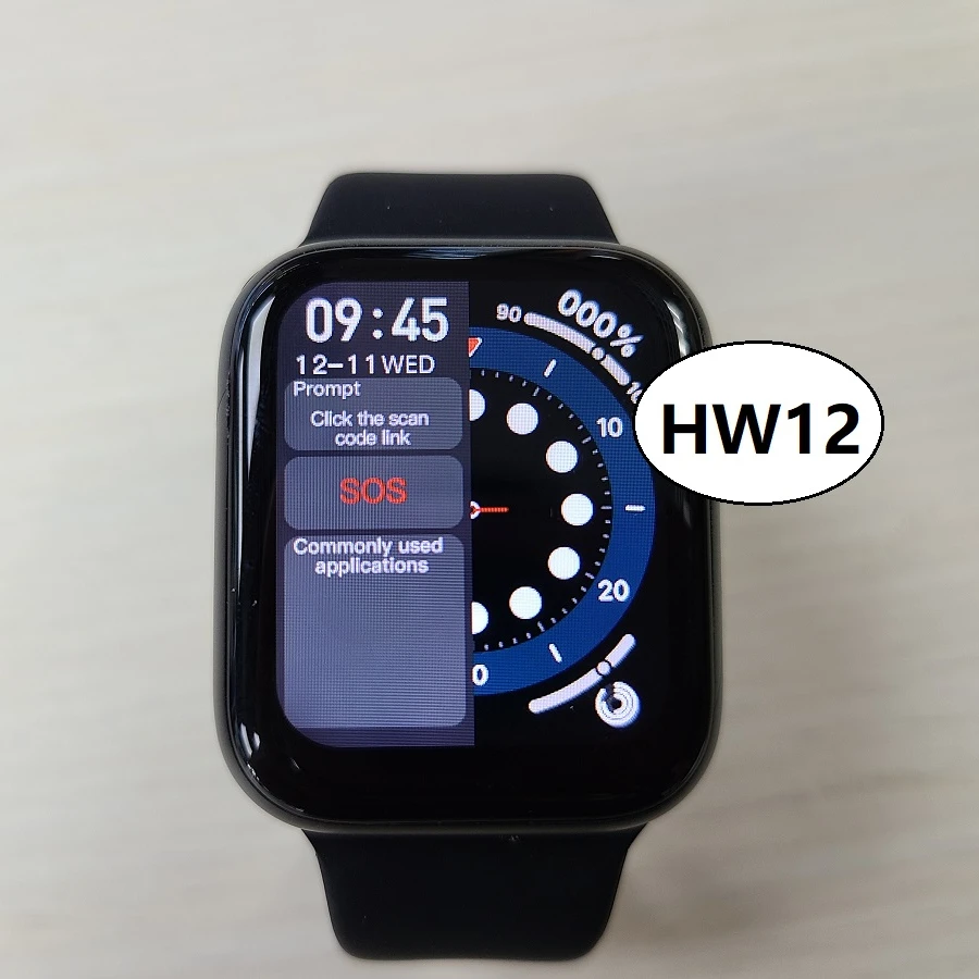 

smart watch hw12 HD IPS series 6 smart watch 40mm BT5.2calling watch IP67 long using time smartwatch hw12