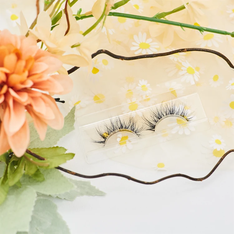 

3D False Eyelashes Natural customized logo package new case style creat your own brand