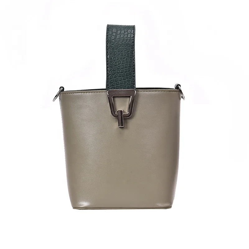 

Stylish Crocodile Classical Style Women High Quality Hand Bags Set Women Bucket Leather Bag