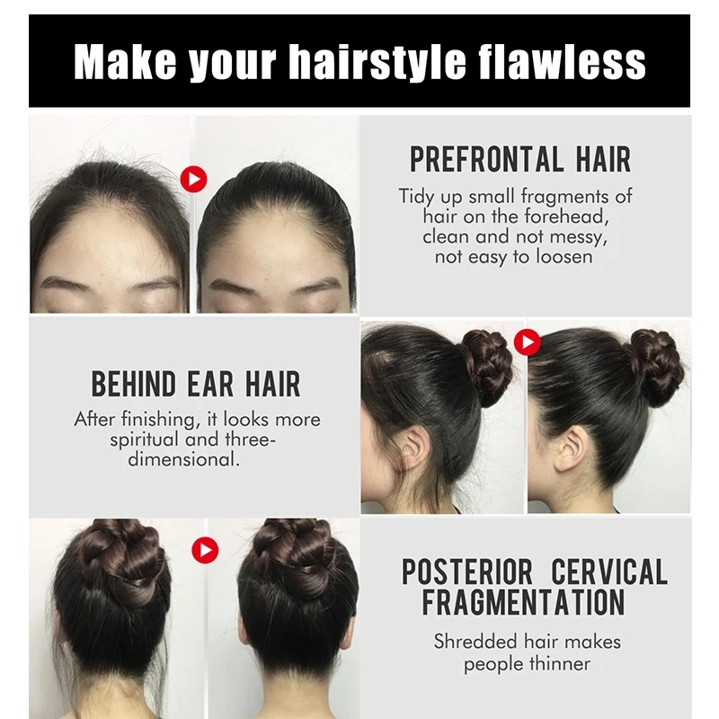 
Custom Hair Styling Gel Broken Hair Finishing Stick Molding Shaping Broken Hair Cream 