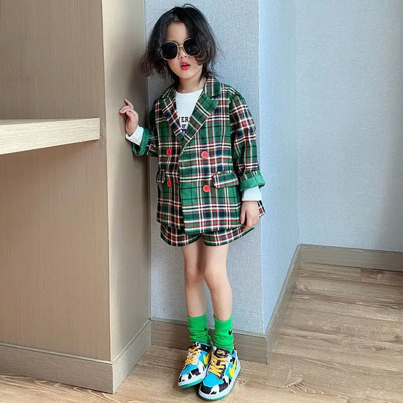

Fall Winter New Style Casual Business Suit Shorts Set Fashion Kids Clothing Two Piece Sets