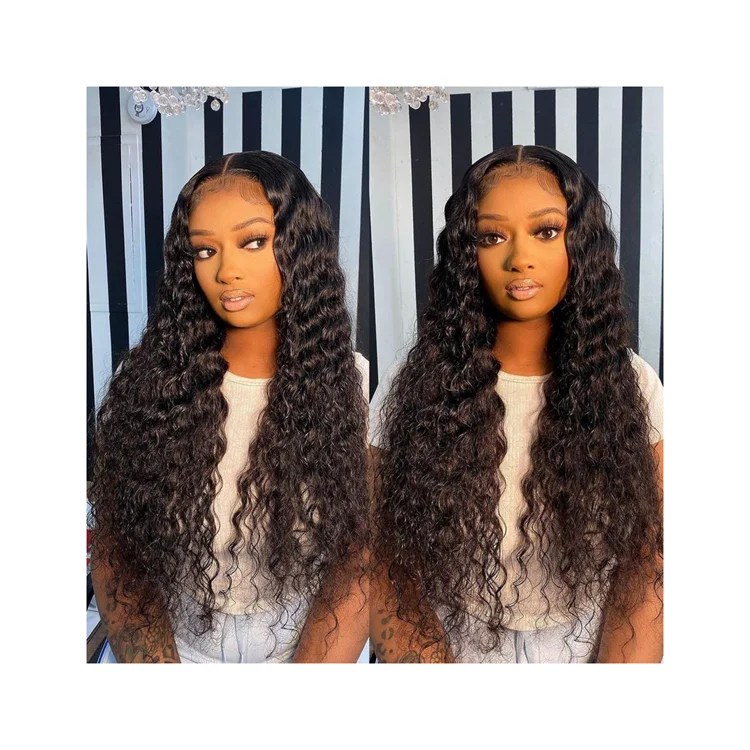 

High Quality Service Hd Lace Black Front Wig 100% Virgin Human Hair Wig