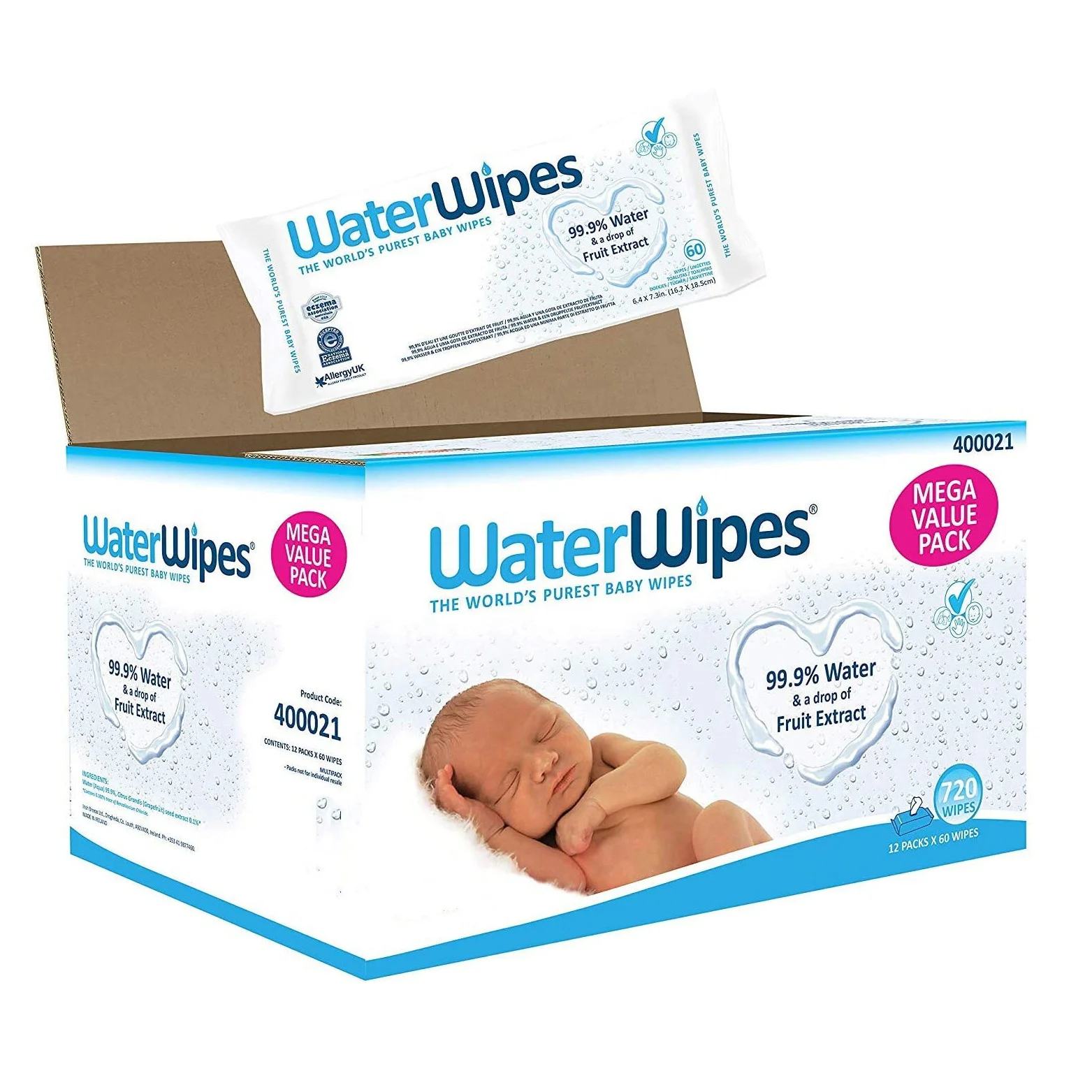 

baby water wet cleaning wipes