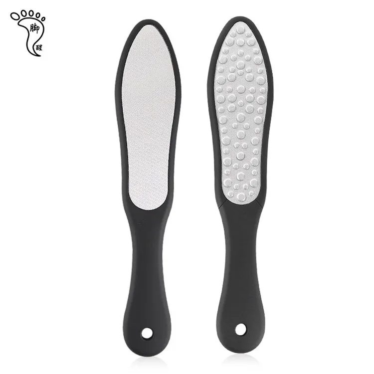 

Professional Pedicure Rasp Foot File Cracked Skin Corns Callus Remover for Extra Smooth and Beauty Foot Premium Foot Scrubber, Black