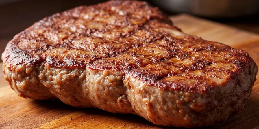 Seasoning steak before cooking enhances flavor penetration.