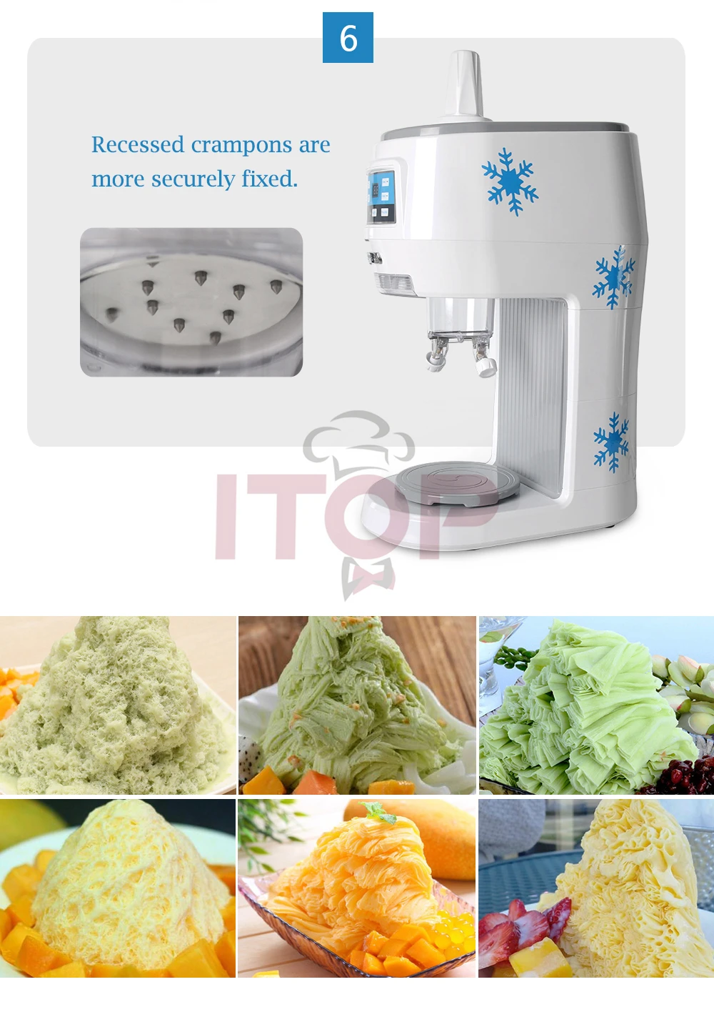snow ice shaver machine ice shaver with CE and high quality manual ice shaving machine