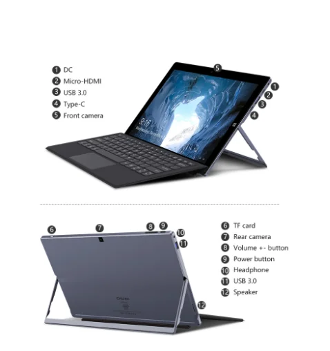 

2 in 1 Gaming WiFi 8GB RAM 256GB Dual Band Laptop