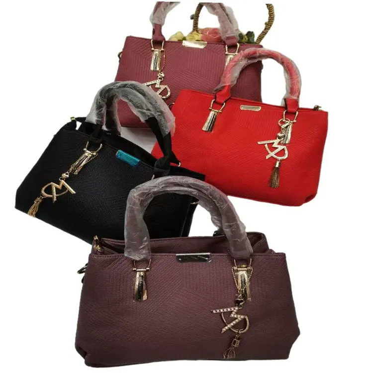 

4.68 Dollars Model A8-003 Good Quality PU Leather ladies handbags women bags with all big size, Mix