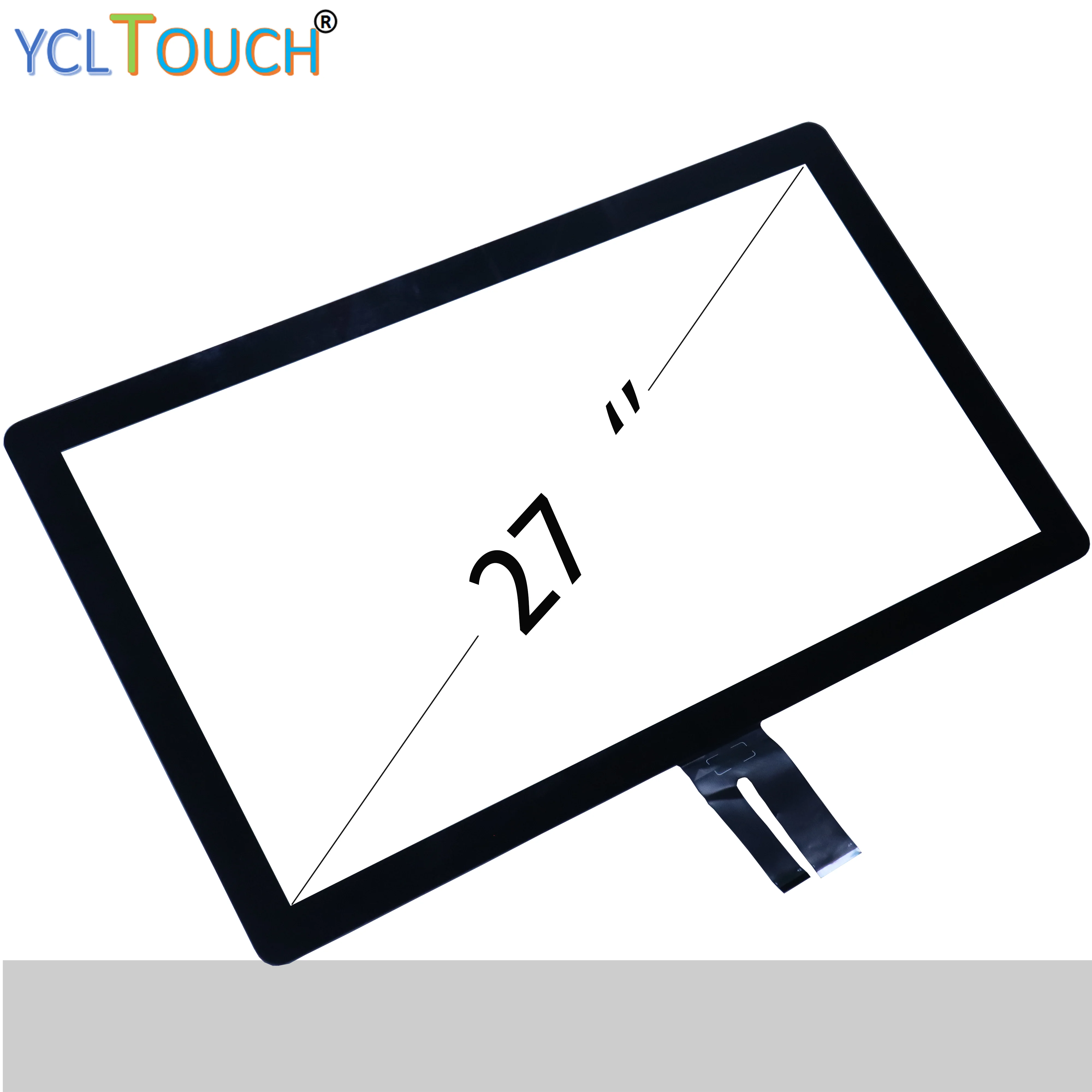 

27" inch custom multi touch EETI ILITEK USB Pcap ctp capacitive touch screen panel kit