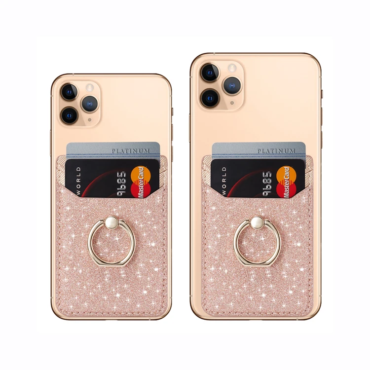 

Upgrade Version Wholesale Price Stick On Wallet For Cell Phone Card Holder, As per picture