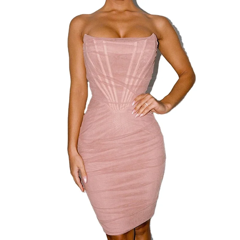

2021 Hot selling Women Off Party Ladies Evening Dresses new hot style night club dress for summer wear