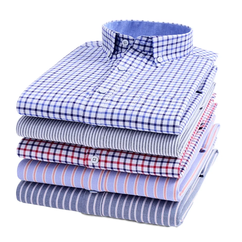 

Wholesale men's shirts 60% cotton 40% polyester long sleeve shirt casual men shirts