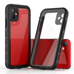 2019 new products pc tpu back covers  ip68 underwater waterproof shockproof mobile phone case for iPhone 11 pro