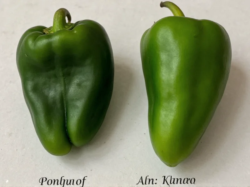 Cubanelle Peppers vs Poblano: Key Differences Explained