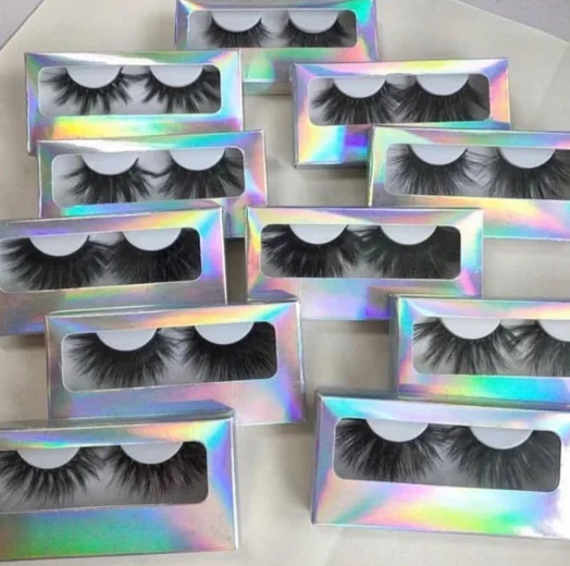 

Eyelash vendor wholesale free lash eyelashes with custom packaging box 3d mink eyelashes 6d 100% real mink lashes, Black