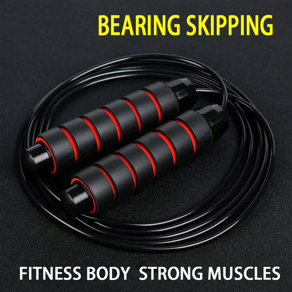 

skipping with counter weighted high-speed corda comba to jump skakanka sportowa speed rope fit