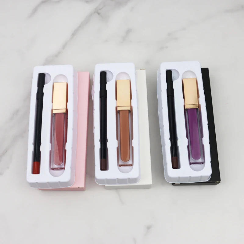 

diy travel cosmetics makeup vegan private label matte liquid lipstick kit
