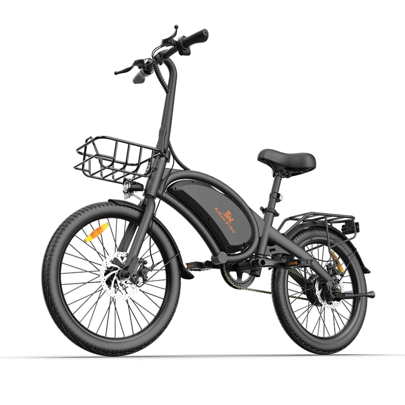 

UK EU warehouse free shipping KuKirin V1 pro 20-Inch 48V 350W 45 km/h New 2-seat folding electric bike