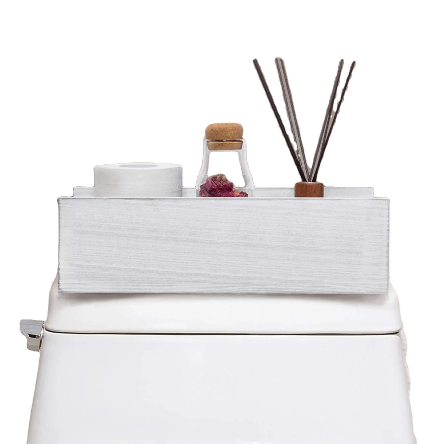 

Bathroom Decor Box Farmhouse Toilet Tank Box Tray Nice Bathroom Box Toilet Paper Holder Toilet Tank Topper, Customize color